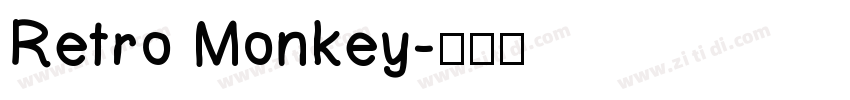 Retro Monkey字体转换